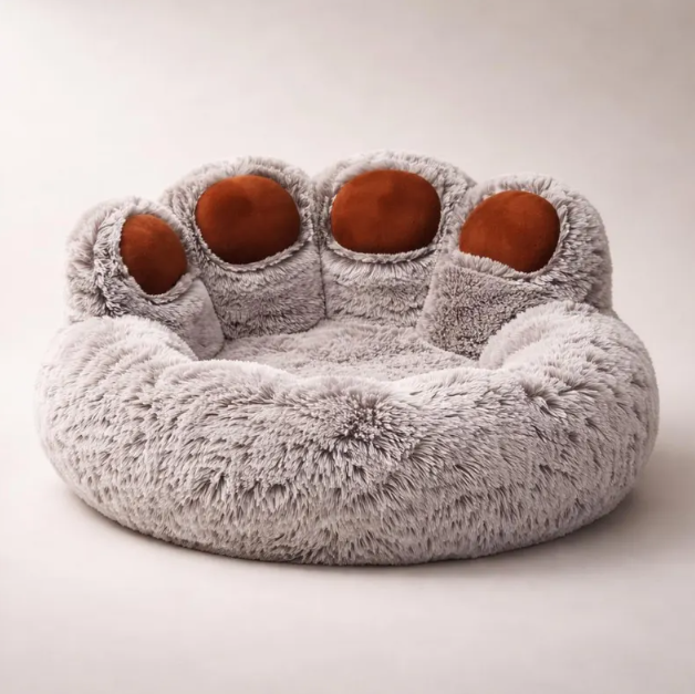 PawPlush™ - The Paw Shaped Pet Bed